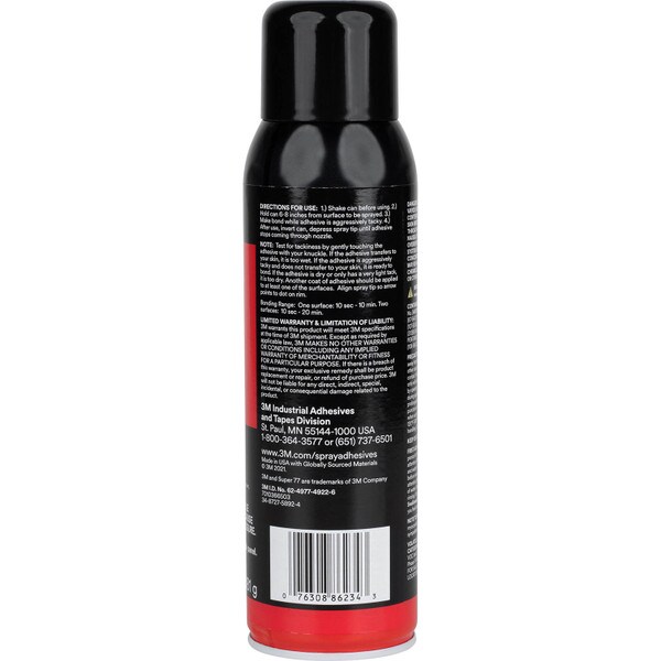 Main product image for 3M Super 77 Spray Adhesive 13.8 oz 340-257